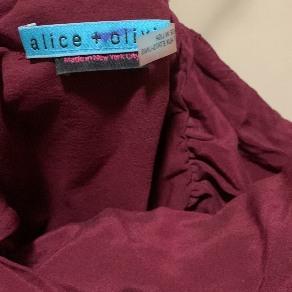 Alice and Olivia Silk Bodysuit - Picture 2 of 4